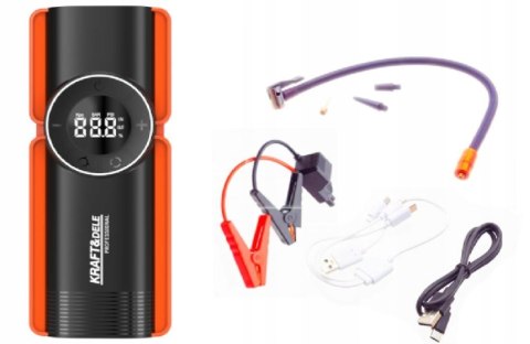 Mocny Akumulator Power Bank Jump STARTER 1200A- 10000mAh KRAFT&DELE KD5492