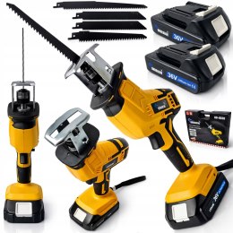 PIŁA SZABLASTA AKUMULATOROWA WYRZYNARKA 24V + 2 AKU + 4 BRZESZCZOTY mocna