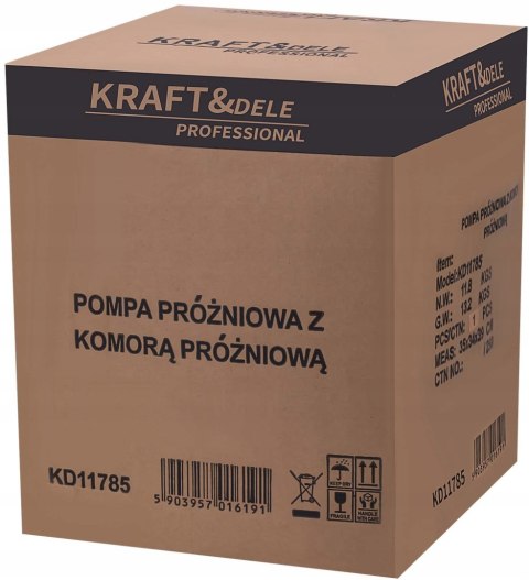 POMPA PRÓŻNIOWA Z KOMORĄ PRÓŻNIOWĄ SOLIDNA