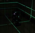 POZIOMICA LASEROWA LASER KRZYŻOWY ZIELONY SAMOPOZIOMUJĄCA 4D 360 + STATYW