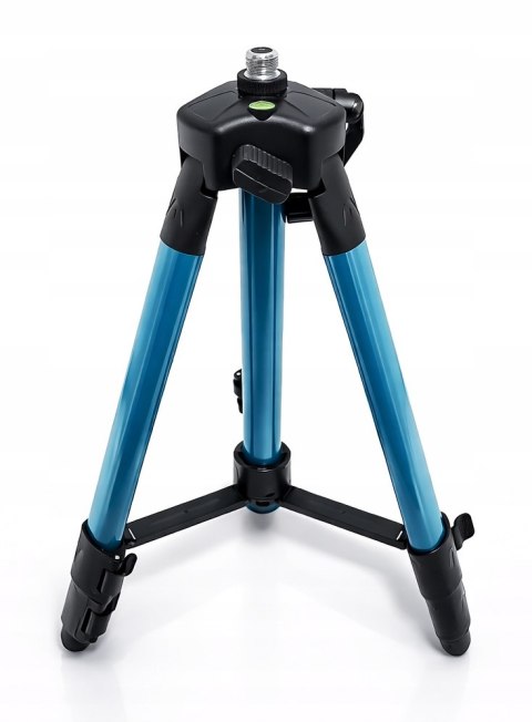 POZIOMICA LASEROWA LASER KRZYŻOWY ZIELONY SAMOPOZIOMUJĄCA 4D 360 + STATYW