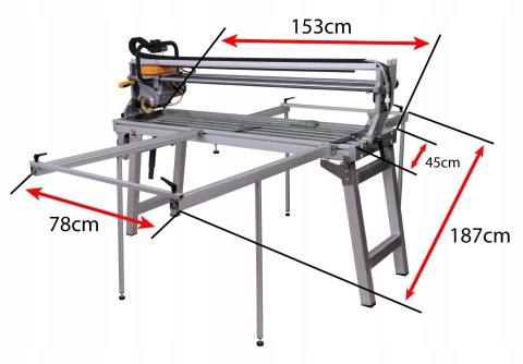 Przecinarka stolikowa Powermat 1200 mm 2300 W