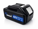 SZLIFIERKA KĄTOWA AKUMULATOROWA GUMÓWKA KĄTÓWKA 2XAKU 48V 2x BATERIA MOCNA