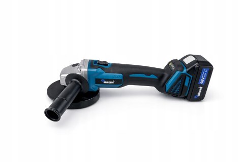 SZLIFIERKA KĄTOWA AKUMULATOROWA GUMÓWKA KĄTÓWKA 2XAKU 48V 2x BATERIA MOCNA