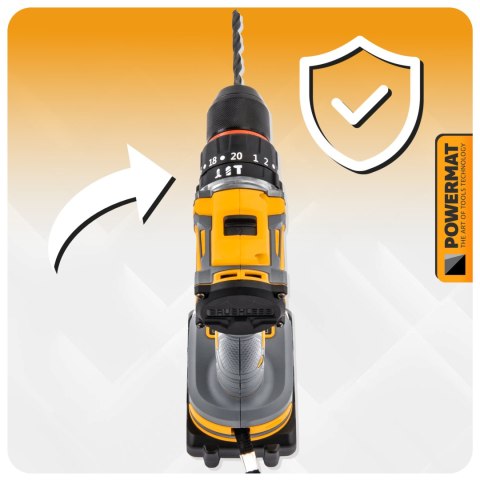 Wkrętarka Powermat zasilanie akumulatorowe 21 V PM1411