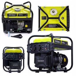 Agregat Prądotwórczy Przenośny Jednofazowy 2,5KW 2500W 4KM Kraft&Dele