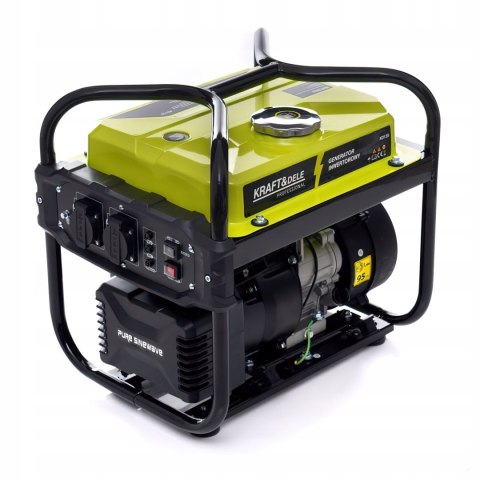 Agregat Prądotwórczy Przenośny Jednofazowy 2,5KW 2500W 4KM Kraft&Dele