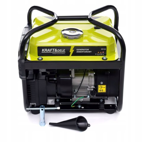 Agregat Prądotwórczy Przenośny Jednofazowy 2,5KW 2500W 4KM Kraft&Dele
