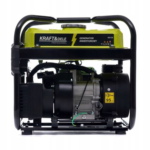 Agregat Prądotwórczy Przenośny Jednofazowy 2,5KW 2500W 4KM Kraft&Dele