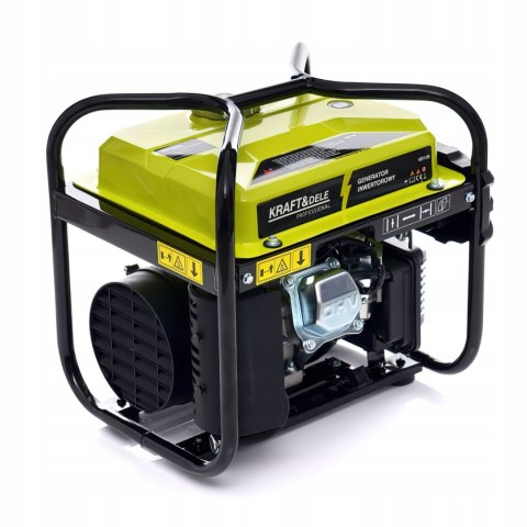 Agregat Prądotwórczy Przenośny Jednofazowy 2,5KW 2500W 4KM Kraft&Dele