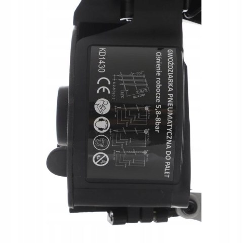 GWOŹDZIARKA PNEUMATYCZNA DO PALET 120PSI ZSZYWACZ KD1430