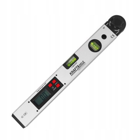 Kątomierz Elektroniczny z Poziomnicą LCD 400 mm Karf&Dele