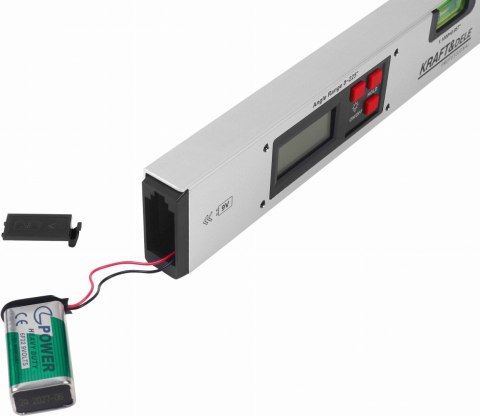 Kątomierz Elektroniczny z Poziomnicą LCD 400 mm Karf&Dele