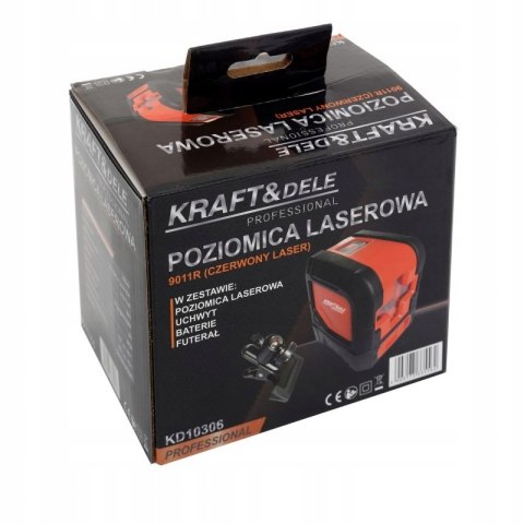 LASER KRZYŻOWY Z CZERWONĄ WIĄZKĄ KD10306