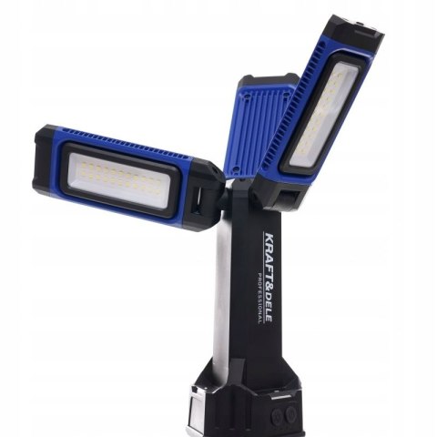 Lampa Budowlana Halogen na Stojaku zmienna 4500 Lm Kraft&Dele 4000 Amh USB