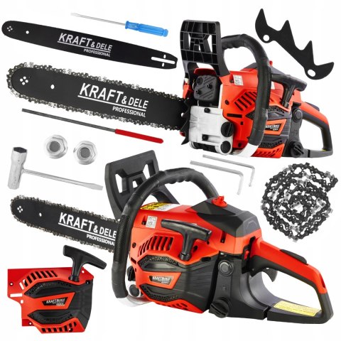 PIŁA SPALINOWA PILARKA ŁAŃCUCHOWA 4,3KM 40cm3 + łańcuch + prowadnica