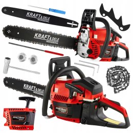 PIŁA SPALINOWA PILARKA ŁAŃCUCHOWA 5,9KM 45cm3 + łańcuch + prowadnica