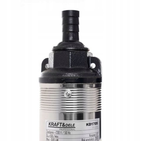 Pompa głębinowa śrubowa Kraft&Dele 100mm / 0,85kW / 50l/min