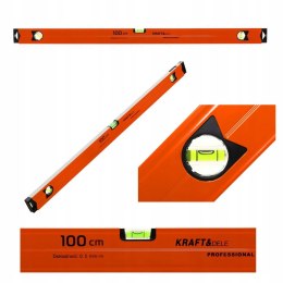 Poziomica Aluminowa Libella Kraft&Dele 1 m 100 cm