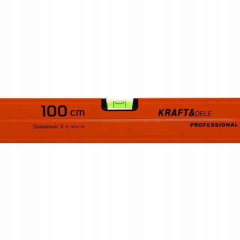 Poziomica Aluminowa Libella Kraft&Dele 1 m 100 cm