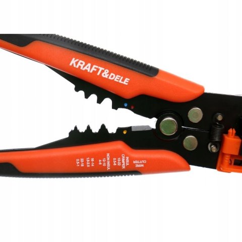 ŚCIĄGACZ IZOLACJI DO KABLI I PRZEWODÓW SZCZYPCE ZACISKARKA KD10535