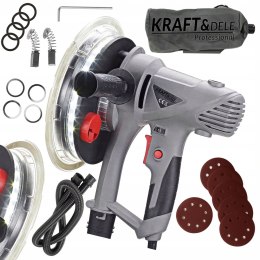 SZLIFIERKA DO GIPSU GŁADZI TYNKÓW SIECIOWA 1800W PAPIER WOREK WĄŻ KD1799