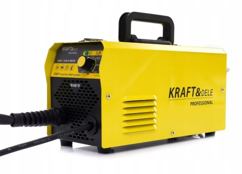 Spawarka MIGOMAT bezgazowy Kraft&Dele MIG 200A NO GAS FCAW FLUX półautomat