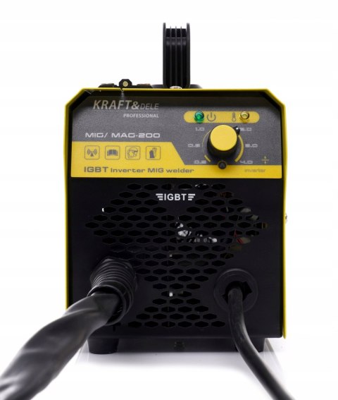 Spawarka MIGOMAT bezgazowy Kraft&Dele MIG 200A NO GAS FCAW FLUX półautomat