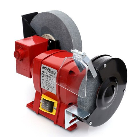 Szlifierka Stołowa Wielofunkcyjna 2x Kamień Sucho Mokro 1800W 230V 2950RPM