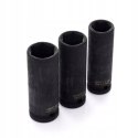 ZESTAW NASADKI UDAROWE KLUCZE NASADOWE 3 SZT 1/2" L:78 17-21mm KRAFT&DELE