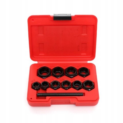 Zestaw Nasadki Obrobionych Zerwanych Kraft&Dele 9-19 mm 10 sztuk