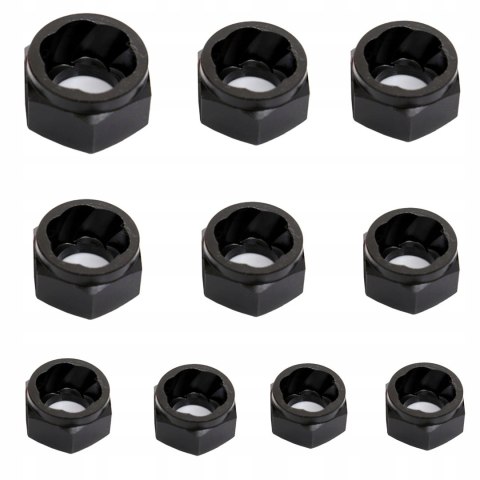 Zestaw Nasadki Obrobionych Zerwanych Kraft&Dele 9-19 mm 10 sztuk