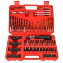 Zestaw Wierteł i Bitów Nasadek Wkrętarki Wiertarki 109 Elementów Kraft&Dele