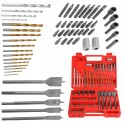 Zestaw Wierteł i Bitów Nasadek Wkrętarki Wiertarki 57 Elementów Kraft&Dele