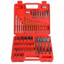 Zestaw Wierteł i Bitów Nasadek Wkrętarki Wiertarki 57 Elementów Kraft&Dele