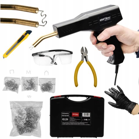 Zgrzewarka Spawarka do Plastiku Tworzywa Sztucznego Zestaw 100W KRAFT&DELE