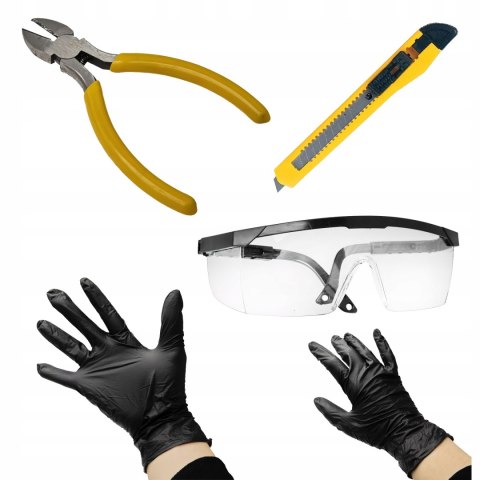 Zgrzewarka Spawarka do Plastiku Tworzywa Sztucznego Zestaw 100W KRAFT&DELE