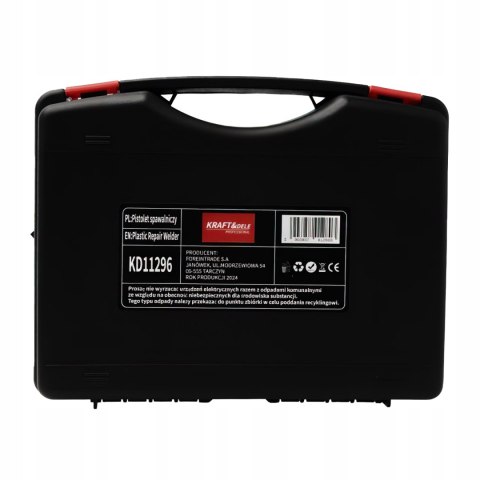 Zgrzewarka Spawarka do Plastiku Tworzywa Sztucznego Zestaw 100W KRAFT&DELE