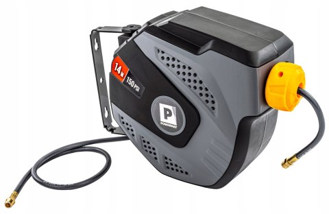 AUTOMATYCZNY ZWIJACZ BĘBEN WĄŻ 14M PNEUMATYCZNY CIŚNIENIOWY 10 BAR UCHWYT