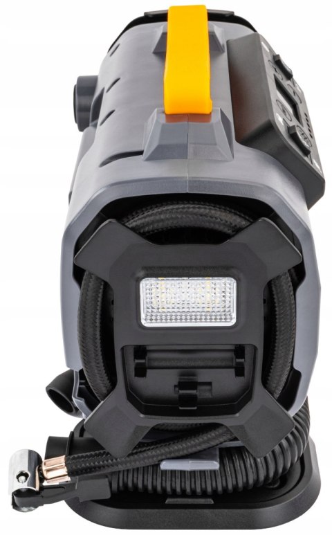 KOMPRESOR SAMOCHODOWY 12 V 230 V POMPKA 10 BAR DO OPON AUTA ROWERU MATERACY