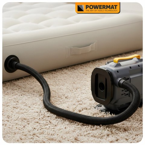 KOMPRESOR SAMOCHODOWY 12 V 230 V POMPKA 10 BAR DO OPON AUTA ROWERU MATERACY