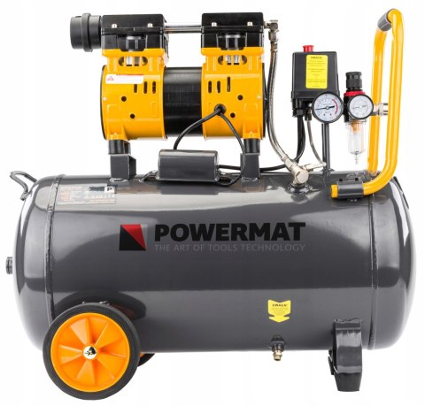 Kompresor bezolejowy Powermat PM-KBO-50T 50 l 8 bar