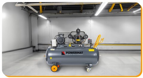 Kompresor olejowy Powermat PM-KO-200T-400V 200 l 8 bar