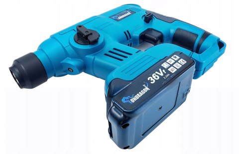 MŁOTOWIERTARKA AKUMULATOROWA MŁOT UDAROWY 36V SDS + 2 AKUMULATOR-Y BATERIE