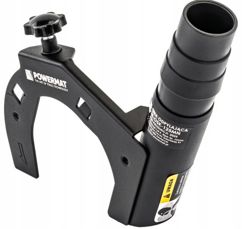 OSŁONA PRZYSTAWKA PRZECIWPYŁOWA ODSYSAJĄCA DO SZLIFIERKI KĄTOWEJ 115-125 MM