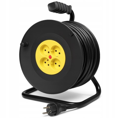 PRZEDŁUŻACZ OGRODOWY NA BĘBNIE 3X1,5 25M SPECDOM