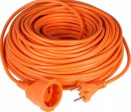 Przedłużacz 20 m 1 szt. gniazd biały