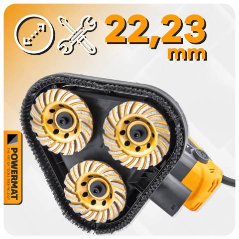 TARCZA GARNKOWA DIAMENTOWA DO SZLIFOWANIA BETONU KAMIENIA SEGMENTOWA 100 MM