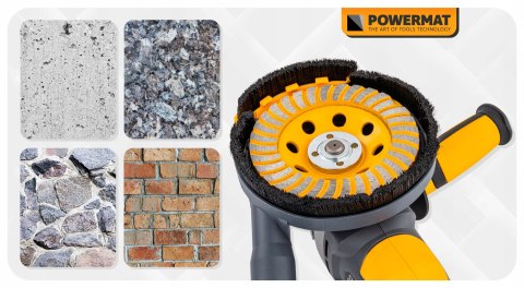 TARCZA GARNKOWA DIAMENTOWA DO SZLIFOWANIA BETONU KAMIENIA SEGMENTOWA 125MM