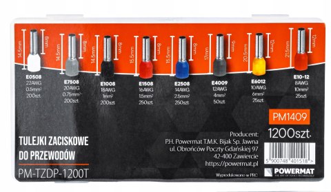 Tulejka zaciskowa Powermat 1200 szt.